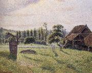 Camille Pissarro Briqueterie a Eragny oil painting artist